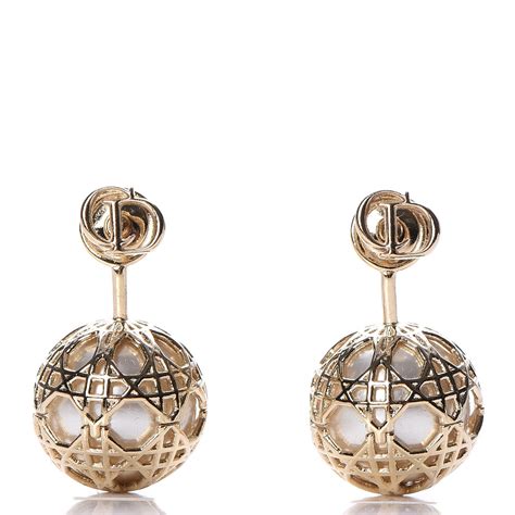 miss dior earrings|christian dior tribal earrings.